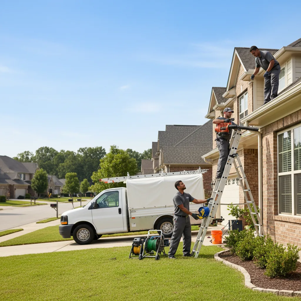 Home Gutter Service in Waukomis, OK near me